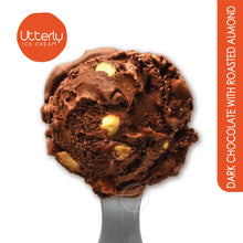 Load image into Gallery viewer, Dark Chocolate with Roasted Almond (400ml Tub)
