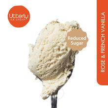 Load image into Gallery viewer, (Reduced Sugar) Rose &amp; French Vanilla Ice Cream (400ml Tub)
