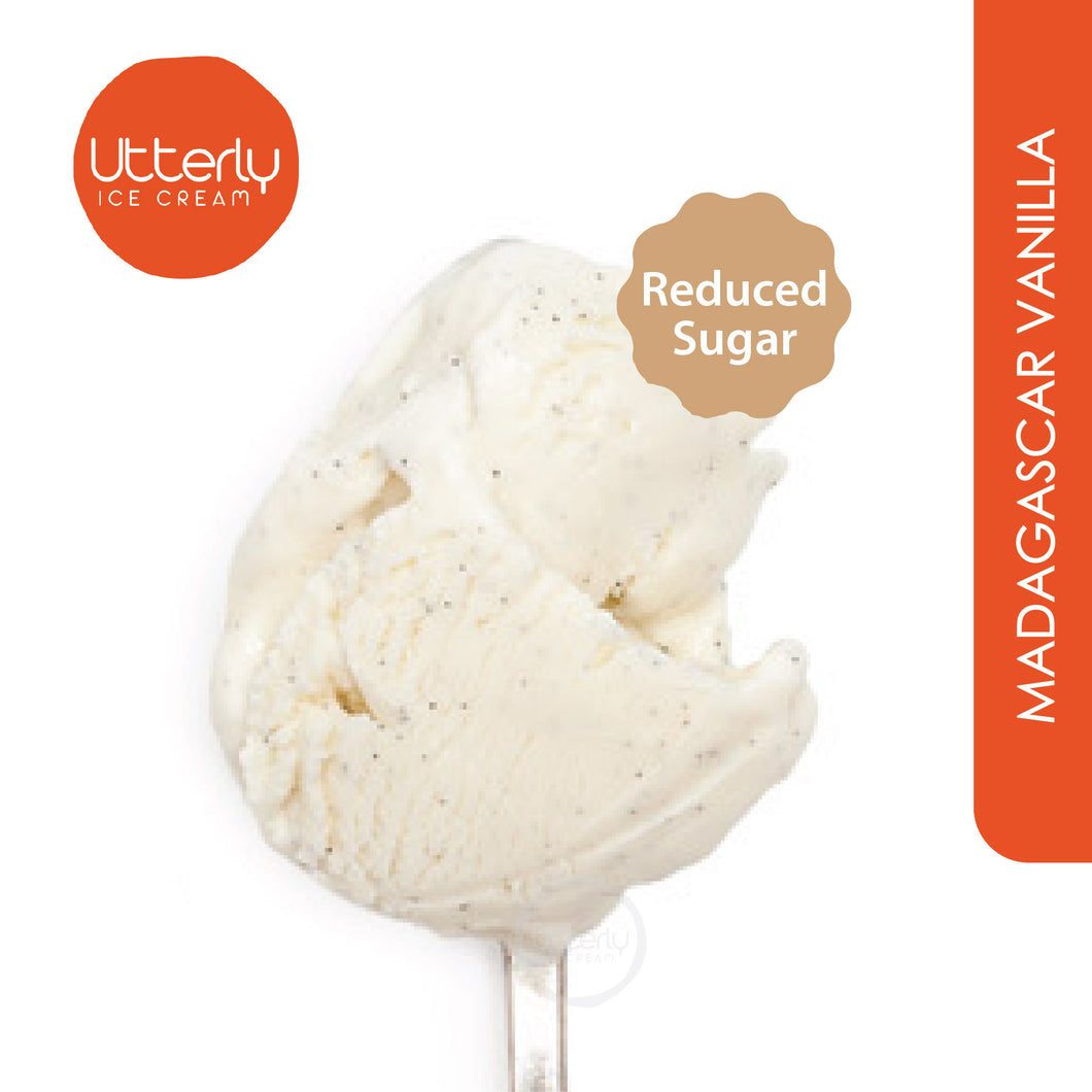 (Reduced Sugar) Madagascar Vanilla Ice Cream (400ml Tub)