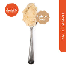 Load image into Gallery viewer, (Reduced Sugar) Salted Caramel  Ice Cream (400ml Tub)
